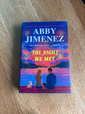 Signed *INDIE EDITION* Abby Jimenez The Night We Met Hardcover Book Deluxe